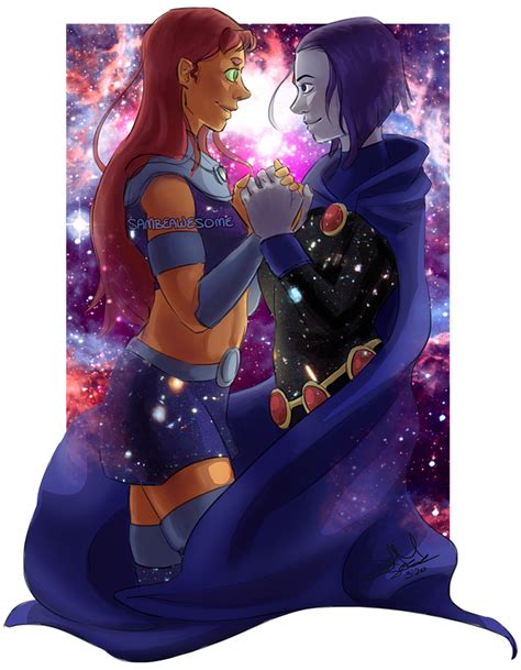 raven sex starfire